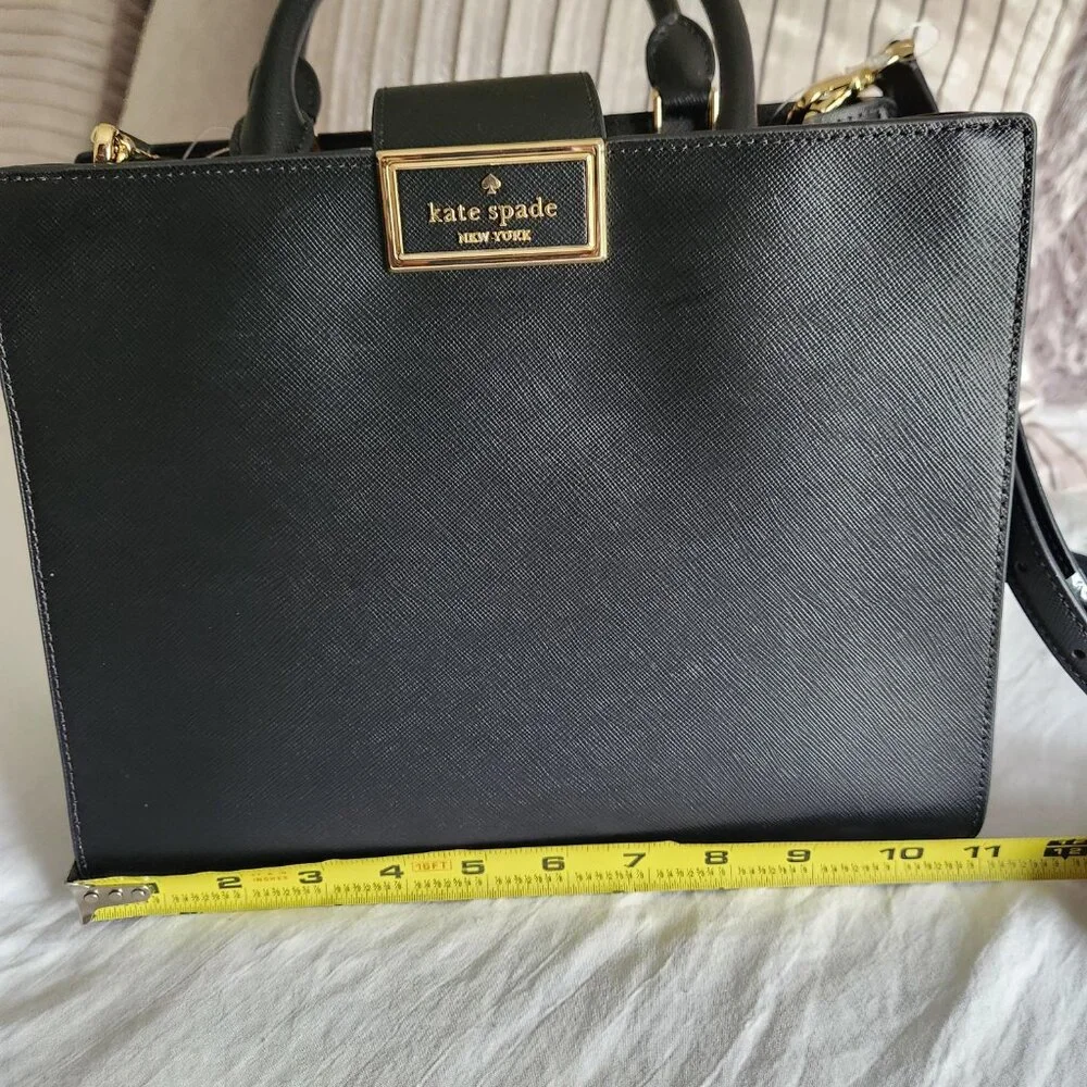 Kate Spade Black Reegan Satchel 7pc Set NWT